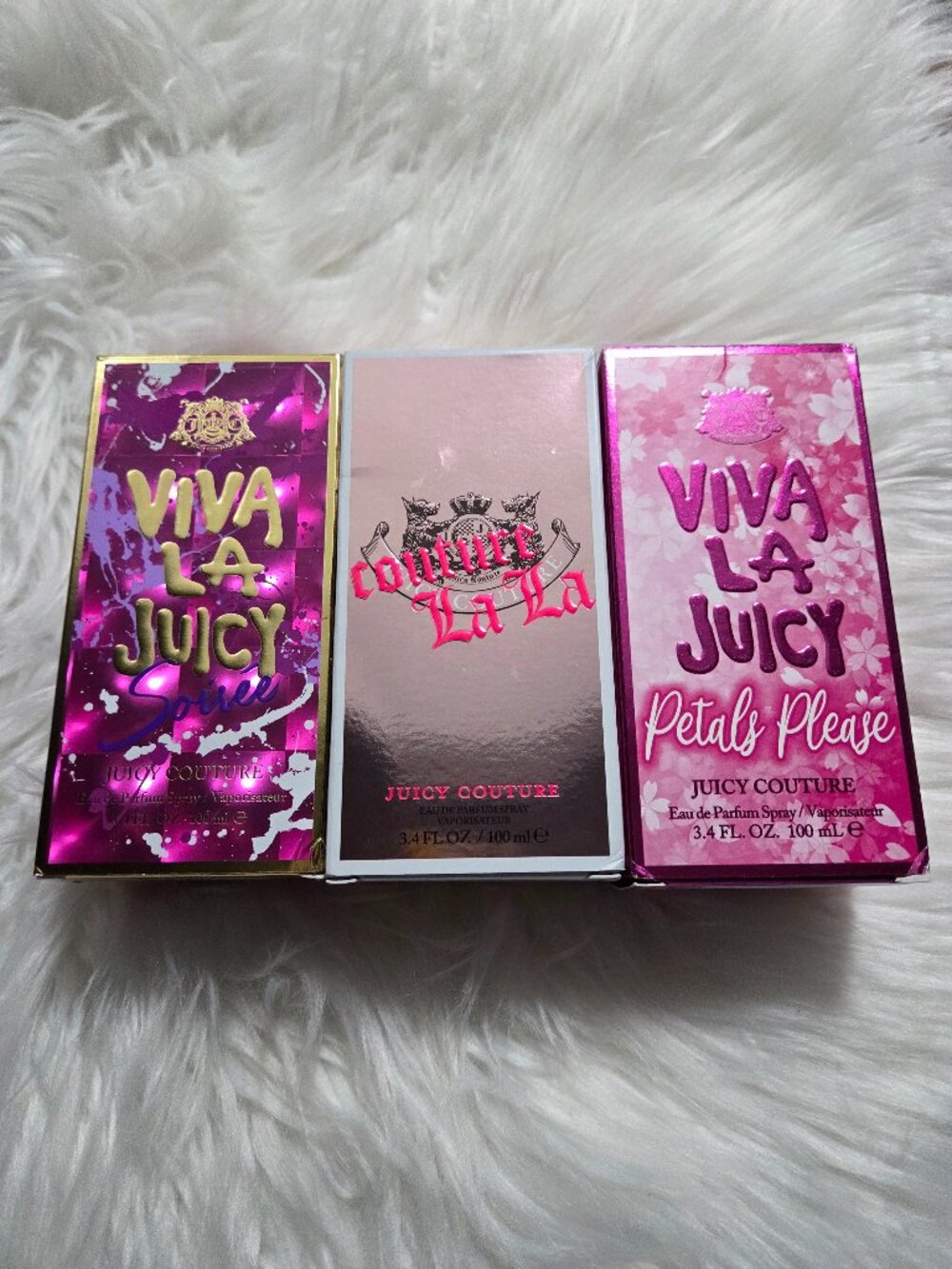 Juicy Couture Decorative Boxes (EMPTY)
